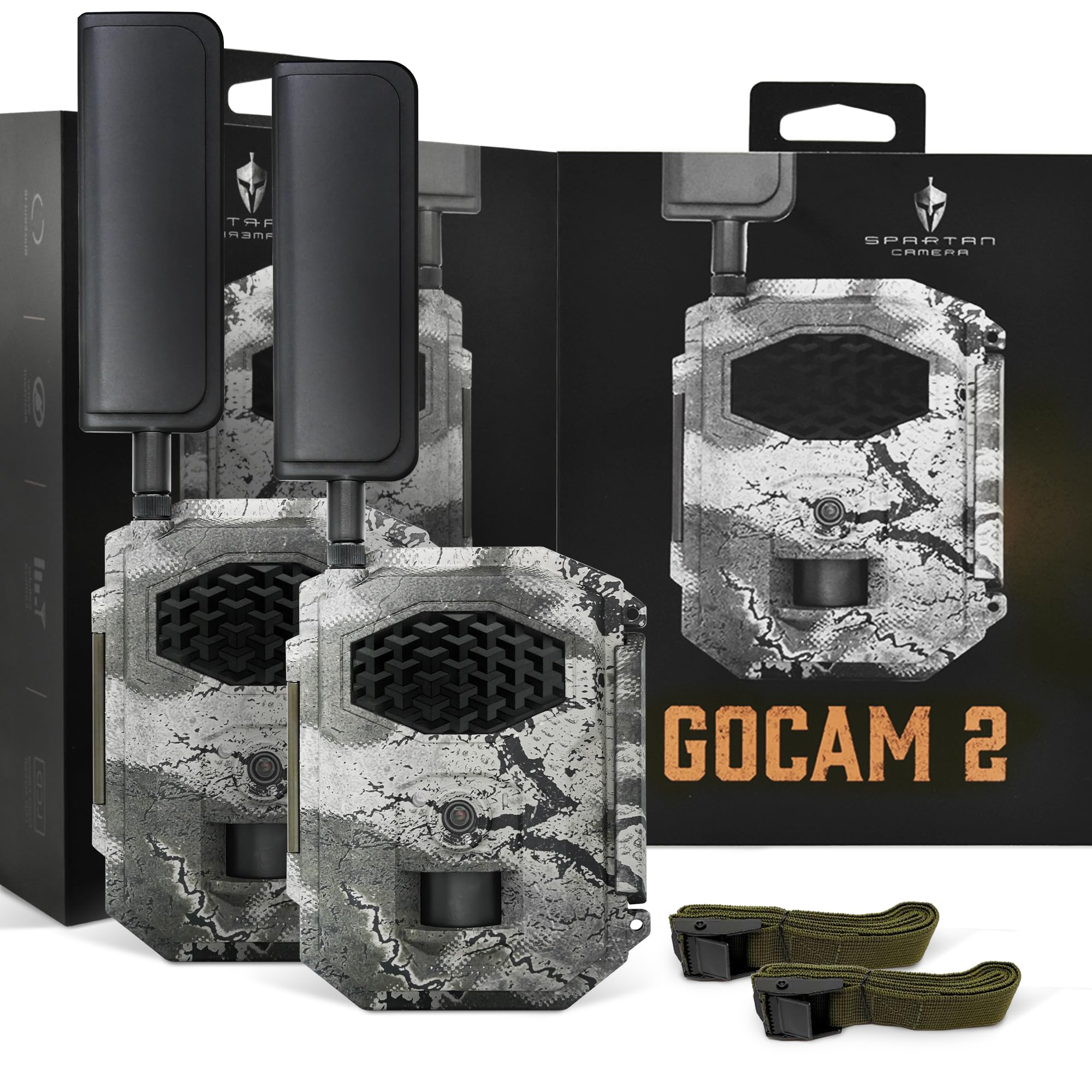 Amazon.com: Spartan Camera GoCam2 Cellular-2 Pack, APP Control